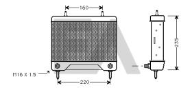 ElectroAuto 37G50002 - RADIADOR ACEITE->APLICACION ORIGINA