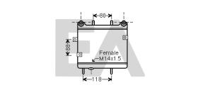 ElectroAuto 37G50011 - RADIADOR ACEITE->APLICACION ORIGINA