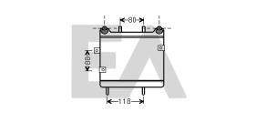 ElectroAuto 37G50020 - RADIADOR ACEITE->APLICACION ORIGINA