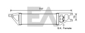  37G50024 - RADIADOR ACEITE->APLICACION ORIGINA