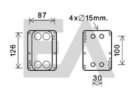  37G60007 - RADIADOR ACEITE->APLICACION ORIGINA