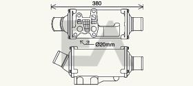 ElectroAuto 37G63006 - RADIADOR ACEITE->APLICACION ORIGINA