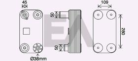 ElectroAuto 37G76008 - RADIADOR ACEITE DAF