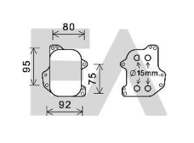 ElectroAuto 37G77026 - RADIADOR ACEITE->APLICACION ORIGINA