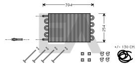 ElectroAuto 37G99004 - RADIADOR ACEITE->APLICACION ORIGINA