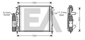  38F60001 - MODULO CONDENSADOR/RADIADOR->APLICA