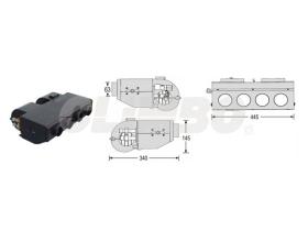 ElectroAuto 40A0076 - UNIDAD EVAPORADOR/CALEFACTOR CANALI