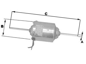 ElectroAuto 41B1405 - MOTOR DOBLE EJE 12V