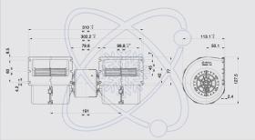  41D0007 - TURBINA SPAL ESTANDAR(12V)