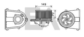  42A02007 - TURBINA HABITACULO VOLKSWAGEN