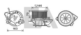 ElectroAuto 42A10007 - TURBINA HABITACULO CITROËN