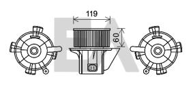 ElectroAuto 42A10011 - TURBINA HABITACULO PEUGEOT