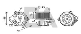 ElectroAuto 42A10018 - TURBINA HABITACULO->APLICACION ORIG