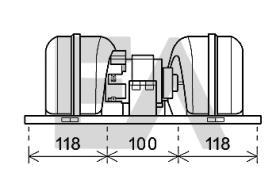  42A16001 - TURBINA HABITACULO->APLICACION ORIG