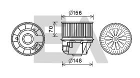  42A22011 - TURBINA HABITACULO->APLICACION ORIG