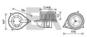  42A25005 - TURBINA HABITACULO->APLICACION ORIG