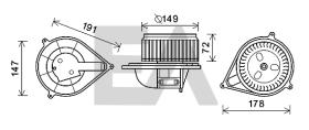  42A25006 - TURBINA HABITACULO FIAT