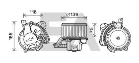 ElectroAuto 42A25011 - TURBINA HABITACULO->APLICACION ORIG