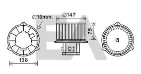 ElectroAuto 42A28004 - TURBINA HABITACULO->APLICACION ORIG