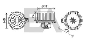 ElectroAuto 42A28020 - TURBINA HABITACULO->APLICACION ORIG