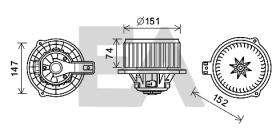 ElectroAuto 42A28021 - TURBINA HABITACULO->APLICACION ORIG