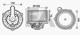  42A28022 - TURBINA HABITACULO->APLICACION ORIG