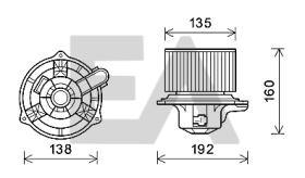 ElectroAuto 42A28025 - TURBINA HABITACULO->APLICACION ORIG