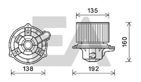  42A28025 - TURBINA HABITACULO->APLICACION ORIG