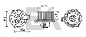 ElectroAuto 42A36006 - TURBINA HABITACULO->APLICACION ORIG