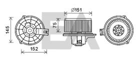 ElectroAuto 42A36007 - TURBINA HABITACULO->APLICACION ORIG