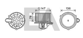 ElectroAuto 42A36012 - TURBINA HABITACULO->APLICACION ORIG