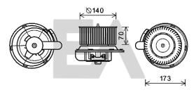 ElectroAuto 42A45001 - TURBINA HABITACULO->APLICACION ORIG