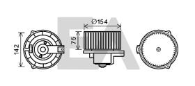 ElectroAuto 42A50014 - TURBINA HABITACULO->APLICACION ORIG
