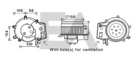 ElectroAuto 42A50019 - TURBINA HABITACULO MERCEDES BENZ