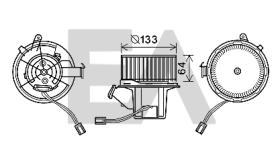 ElectroAuto 42A50023 - TURBINA HABITACULO->APLICACION ORIG