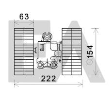  42A50027 - TURBINA HABITACULO MERCEDES BENZ