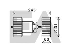 ElectroAuto 42A50041 - TURBINA HABITACULO->APLICACION ORIG