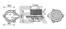  42A54009 - TURBINA HABITACULO VAUXHALL