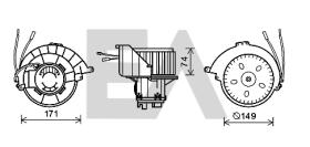  42A54010 - TURBINA HABITACULO OPEL