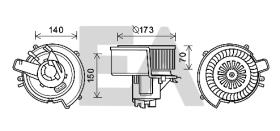 ElectroAuto 42A54017 - TURBINA HABITACULO->APLICACION ORIG