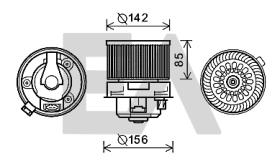 ElectroAuto 42A55003 - TURBINA HABITACULO->APLICACION ORIG
