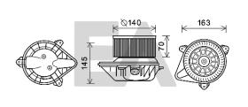 ElectroAuto 42A55005 - TURBINA HABITACULO PEUGEOT