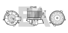 ElectroAuto 42A55009 - TURBINA HABITACULO PEUGEOT