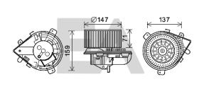 ElectroAuto 42A55010 - TURBINA HABITACULO->APLICACION ORIG