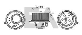 ElectroAuto 42A60011 - TURBINA HABITACULO RENAULT