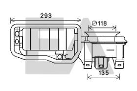  42A60025 - TURBINA HABITACULO->APLICACION ORIG