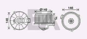 ElectroAuto 42A71001 - TURBINA HABITACULO->APLICACION ORIG