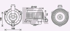 ElectroAuto 42A71003 - TURBINA HABITACULO TOYOTA