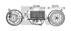 ElectroAuto 42A77004 - TURBINA HABITACULO VOLKSWAGEN