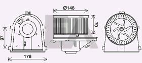 ElectroAuto 42A77014 - TURBINA HABITACULO->APLICACION ORIG